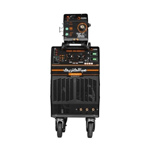 دستگاه جوش CO2 صبا الکتریک 650 آمپر ترانسی هوا خنک مدل POWER-MIG-SERIES 6.5AC