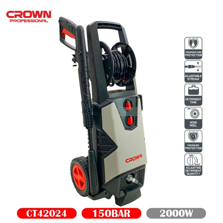 کارواش 150 بار 2000 وات کرون مدل CT42024